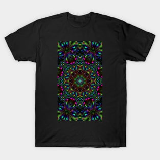 Kaleidoscope Eye - Psychedelic Mandala T-Shirt